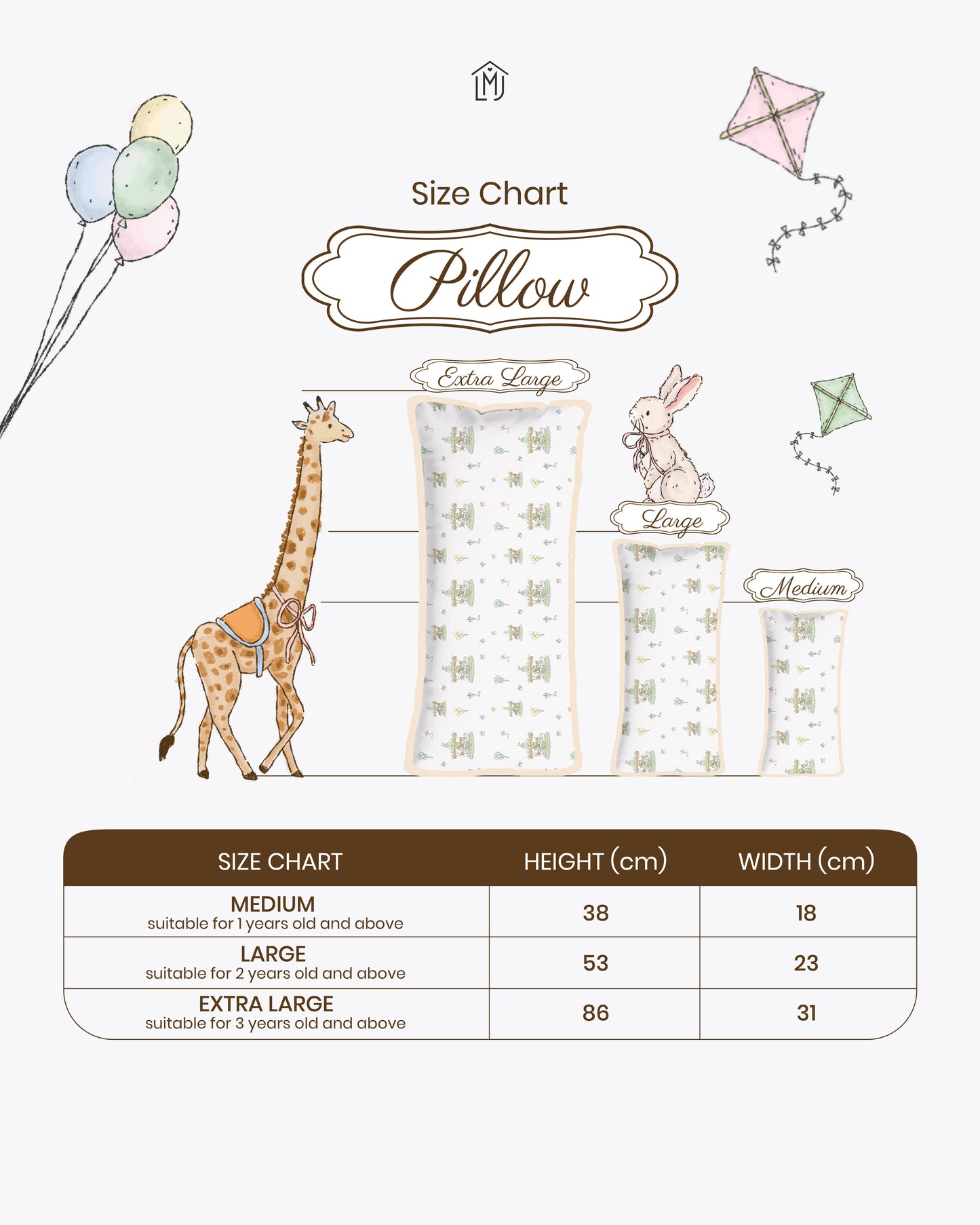 Joie Pillow Case (Carousel)